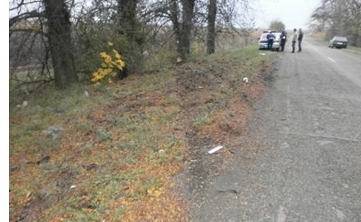 В Калининском районе автомобиль на полной скорости врезался в дерево