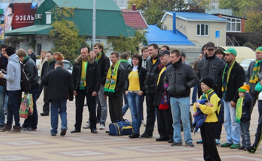 Кубанские фанаты митинговали против исключения Краснодара из списка городов-участников ЧМ по футболу 2018 года