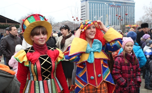 В Краснодаре дан старт новогодним праздникам