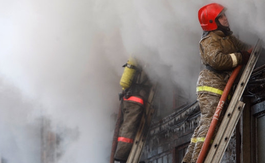 Квартира многоэтажного дома загорелась в Краснодаре