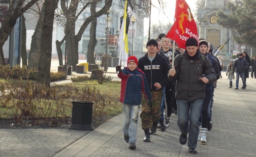 В Краснодаре «Русская пробежка» состоялась в первый день 2013-го