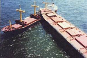 Морская авария в Новороссийске