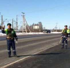 В Пензенской области пьяный водитель сбил инспектора ГИБДД