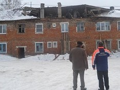 У барнаульцев порвало крышу