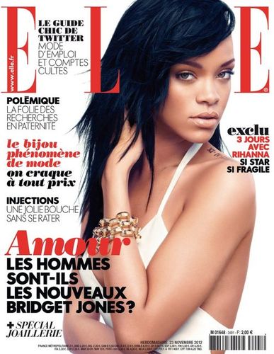 Теперь Рианна новое лицо издания ELLE