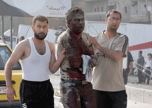 В результате взрыва в Дамаске пострадали более 200 человек