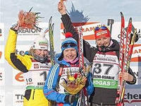 Анастасия Загоруйко выиграла Чемпионат Европы по биатлону.