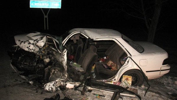 В ДТП в Хакассии пострадало 9 человек, 1 погибший