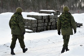 Больных солдат спрятали в поле из-за проверки