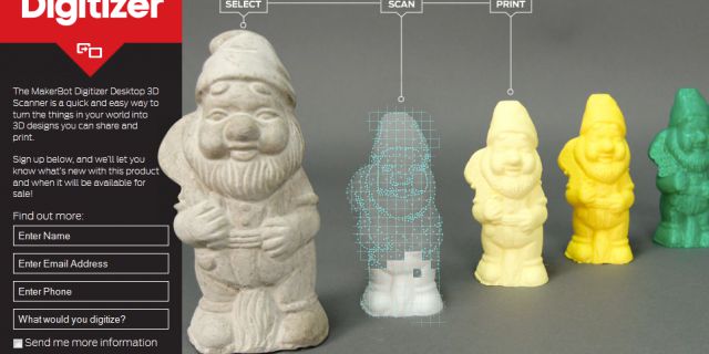 Домашний 3D-сканер скоро выйдет на рынок
