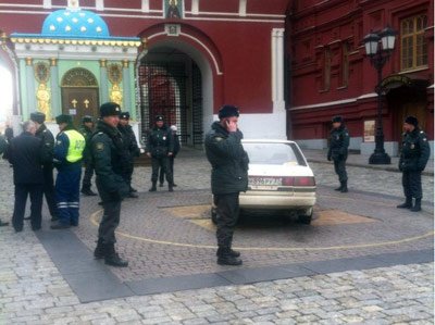«Сын Путина» заехал на Манежную площадь