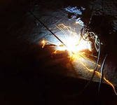 Полицейские спасли свой отдел от пожара.