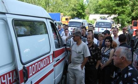ДТП на Украине, в Крыму с российскими туристами.