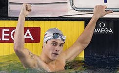 Рекордсмен по плаванию улучшил результат чемпиона.