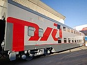 Двухэтажный поезд будет привозить зрителей на Олимпиаду.
