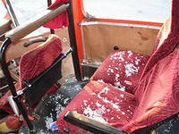 ДТП с участием автобуса и маршрутки. 6 человек пострадали.